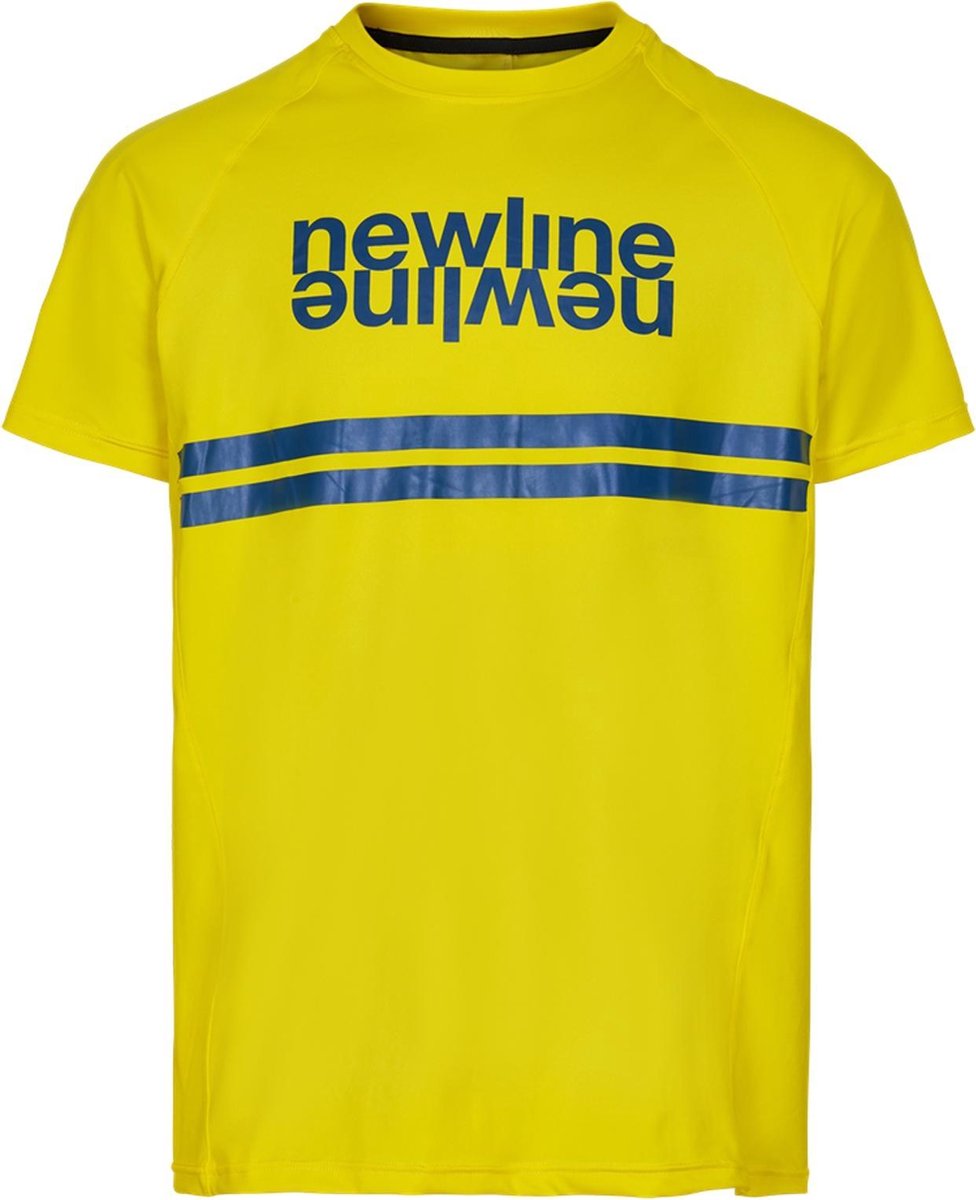 Newline Sportshirt - Maat L  - Mannen - geel
