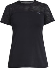 Rohnisch Miko Tee Dames Sportshirt - Black - Maat S