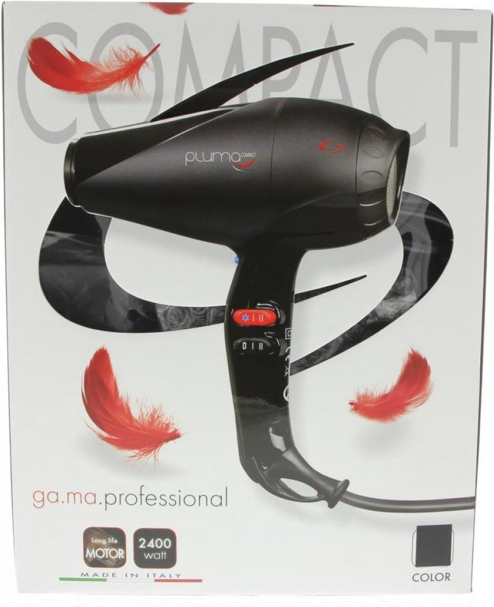 GA.MA Föhn Pluma Compacy zwart