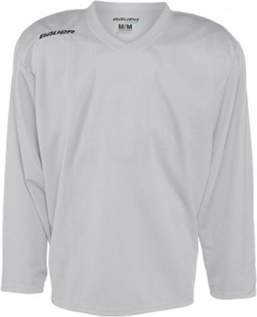 IJshockey training shirt Bauer zilver/grijs maat Youth L