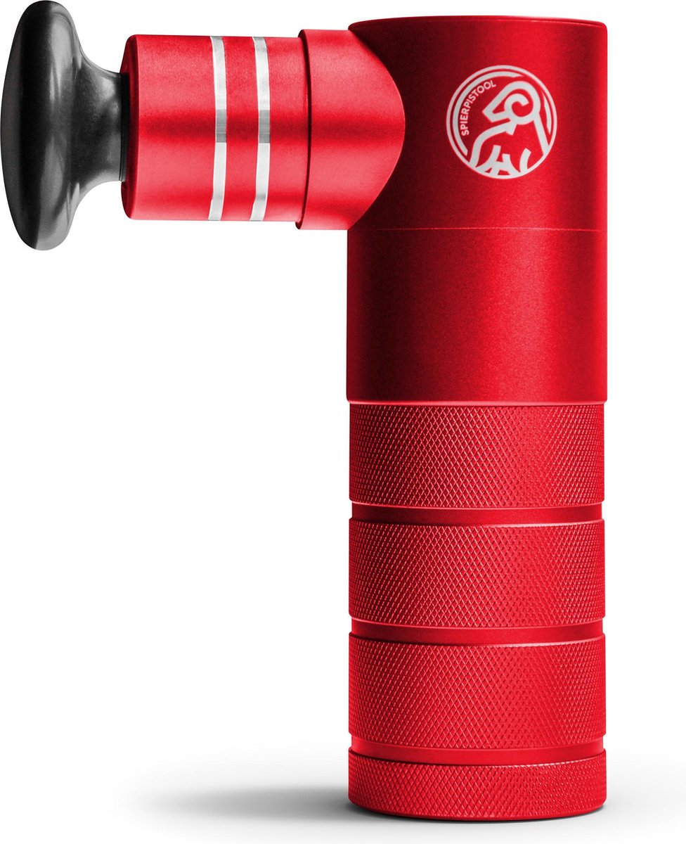 Spierpistool® Editie 1 Massage Gun - Rood - Groen - Zwart - Fluisterstil 3500 RPM