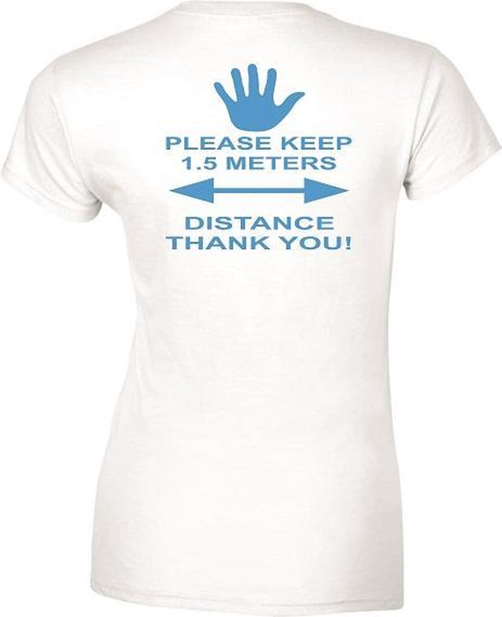 Dames t-shirt bedrukt met KEEP 1