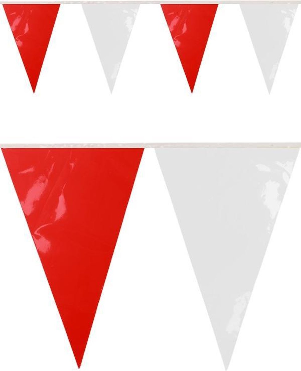 Vlaggenlijn Rood/ Wit 