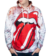 Rockstarz Rolling Stones Lick katoenen hoodie