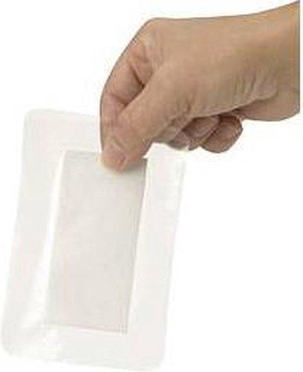 HEKA plast border - Eilandpleister transparant steriel - 10 x 25 cm - 1 stuks