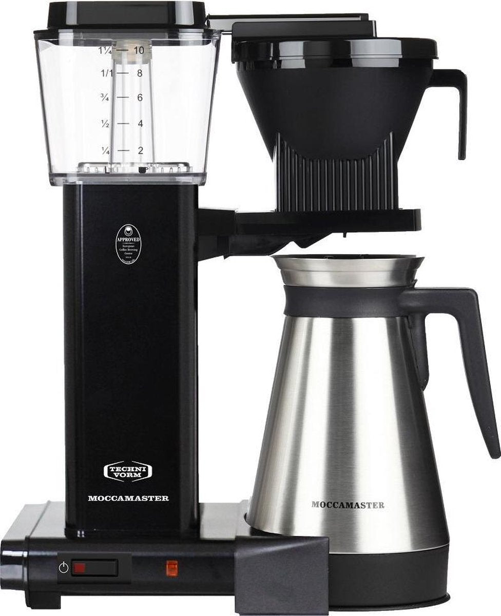 Moccamaster KBG 741 Koffiezetapparaat Zwart/RVS