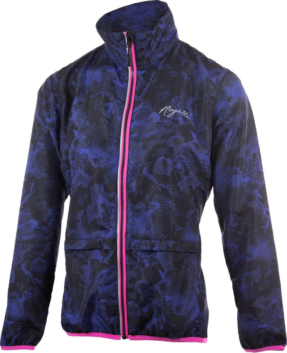 Rogelli Cosmic Sportjas - Maat XL  - Vrouwen - Blauw/zwart/roze