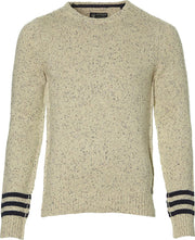 Dstrezzed Pullover - Slim Fit - Ecru - 3XL Grote Maten