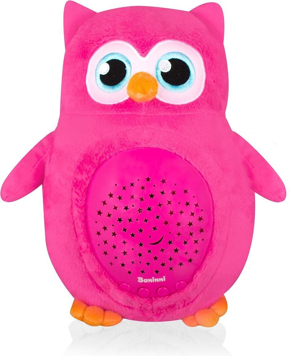 Baninni Babyprojector Uil Roze