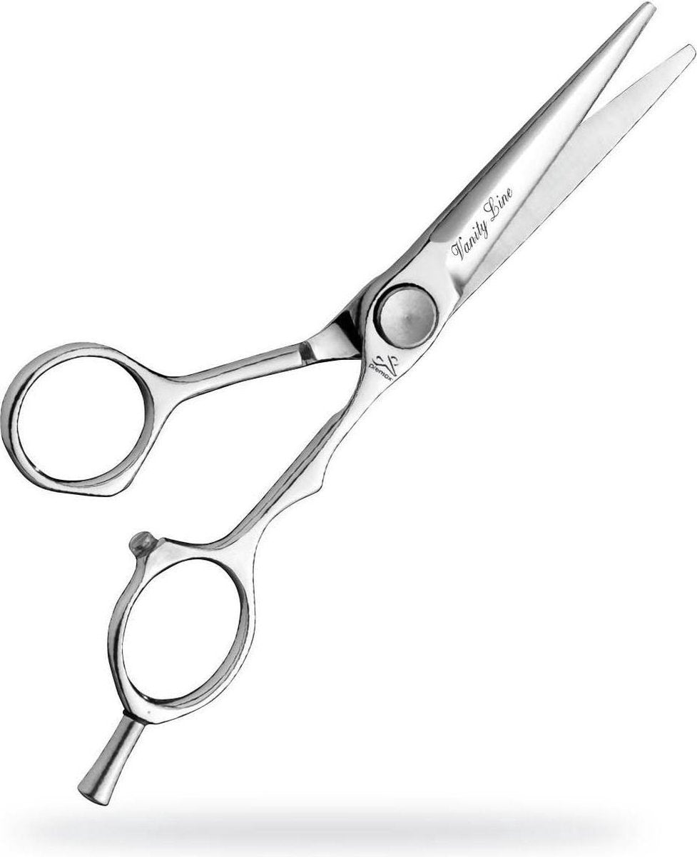 Premax® Professional Hairstylist Kappersschaar "Vanity" - met Vingersteun- 6"- 15
