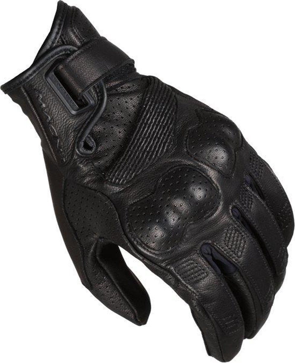 Macna Bold Black Motorcycle Gloves  2XL