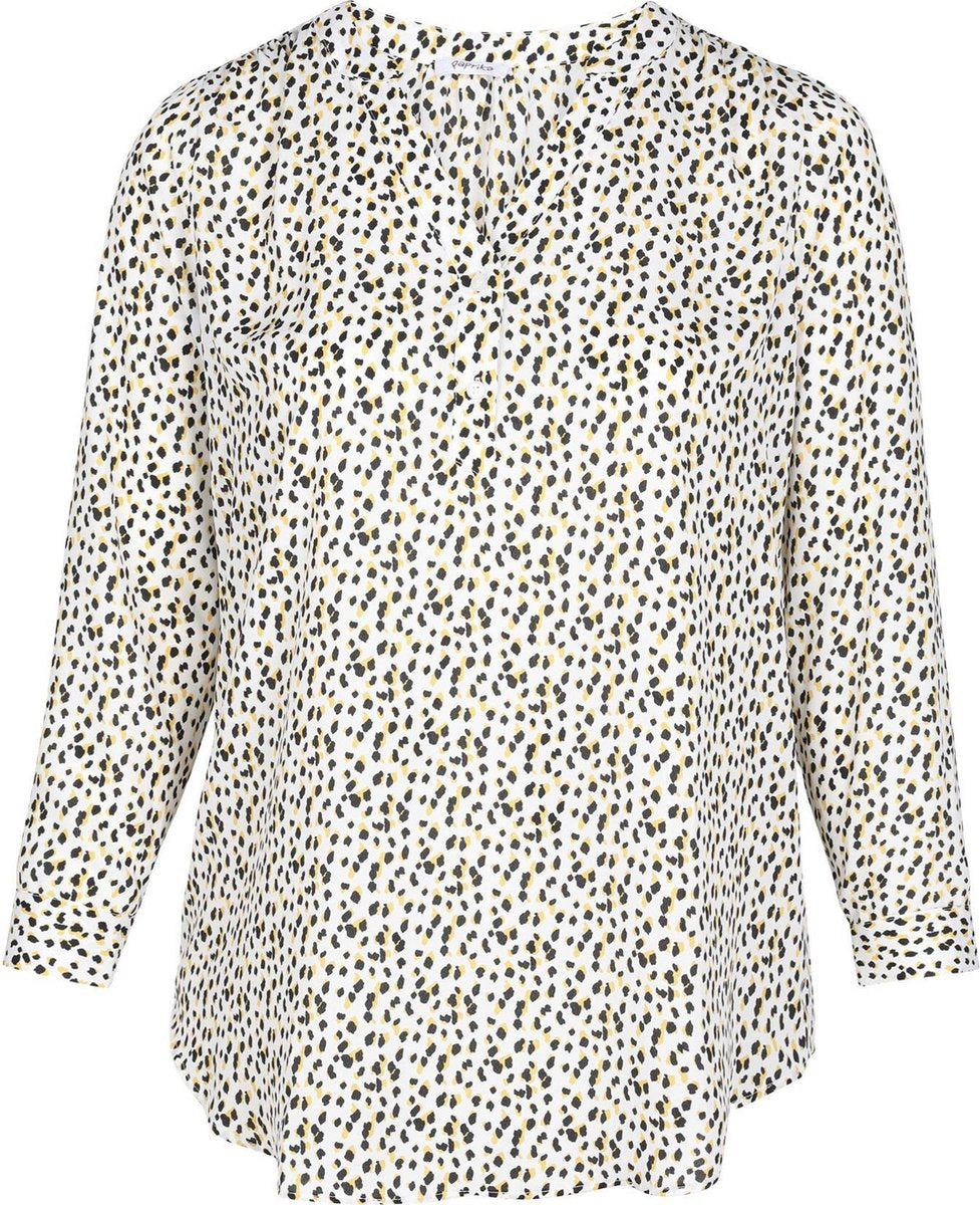 Bedrukte blouse Iris
