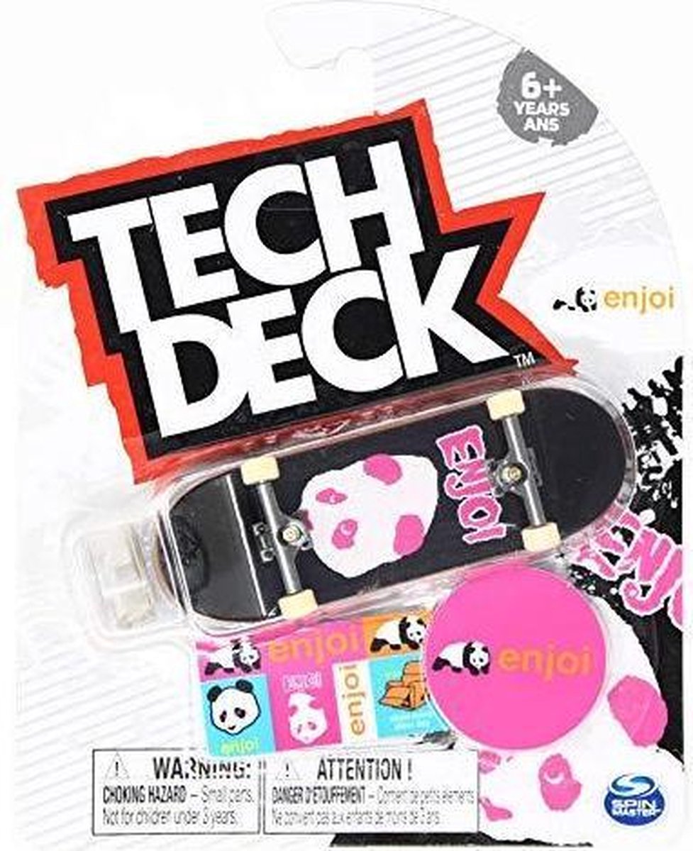 Tech Deck Enjoi Skateboards Don't Fit Pink Panda 2021 Complete 96mm Fingerboard Spin Master