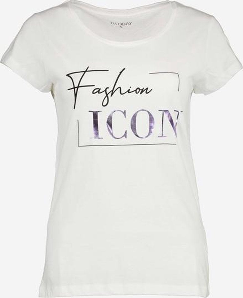 TwoDay dames T-shirt - Wit - Maat XL