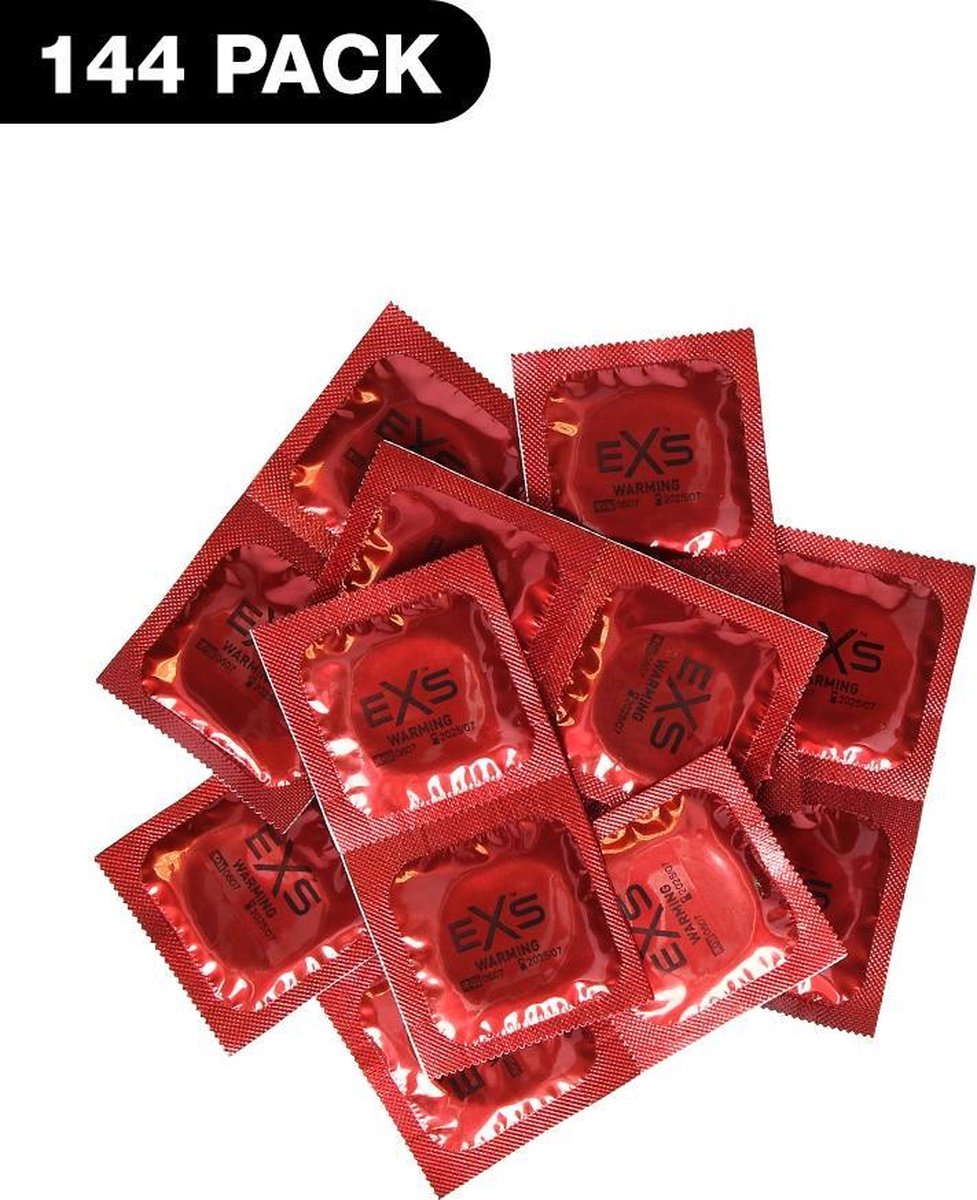 Exs Warming Condoms - 144 pack