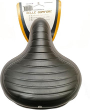 Selle Comfort zadel Wave zwart