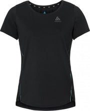 ODLO Zeroweight Crew Neck Shirt Dames - zwart - maat S