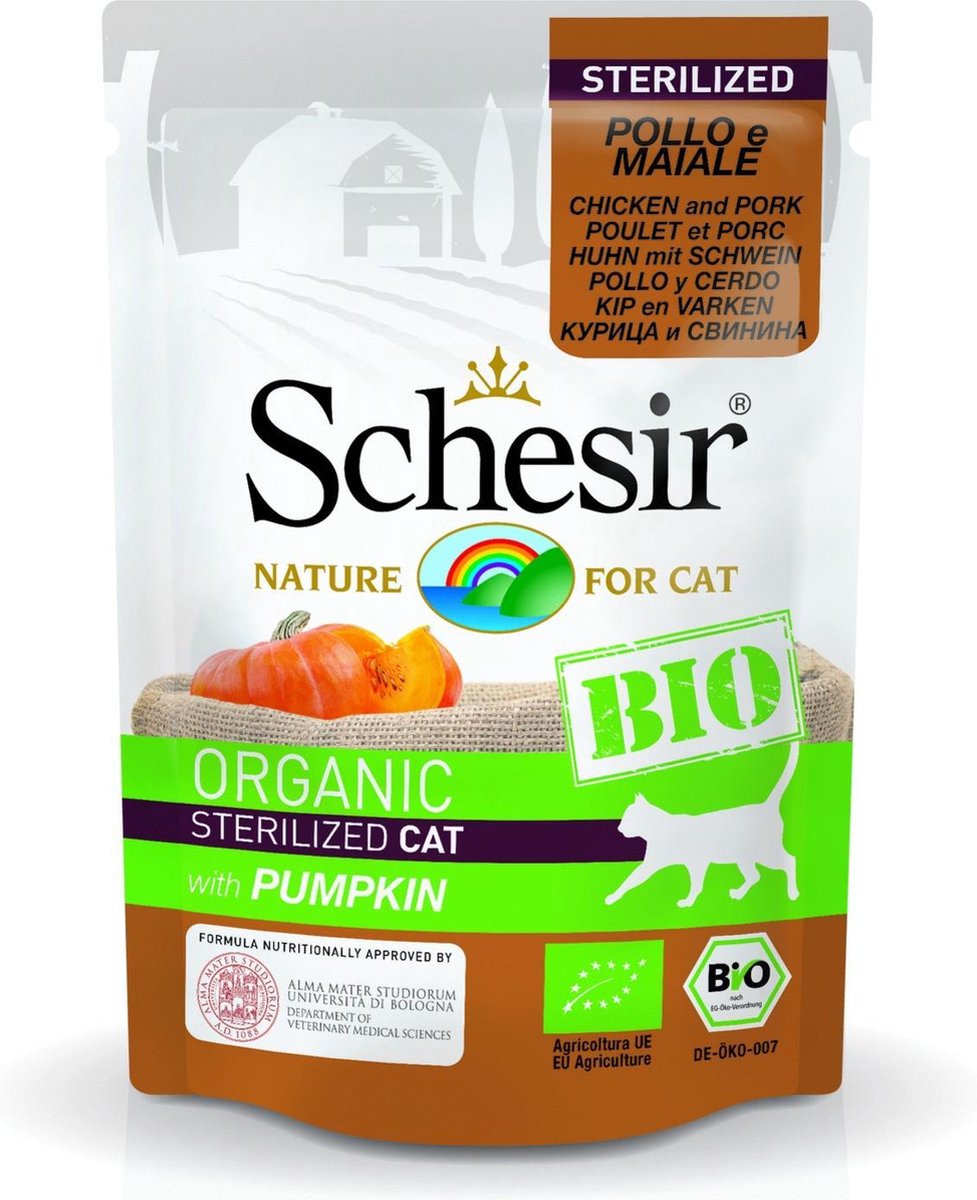 Schesir 85 g - - Kip&Varken&Pompoen