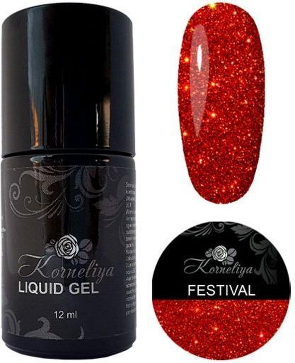 Gellak - Korneliya Liquid Gel Moulin Rouge FESTIVAL 12ml