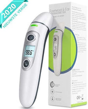 Nince Thermometer van hoge kwaliteit  - Thermometer Lichaam - Thermometer Voorhoofd - Koortsthermometer voor Volwassenen - Baby thermometer - Koortsthermometer - Thermometer Koorts - Voorhoofd Thermometer - Oorthermometer - Infrarood Thermometer
