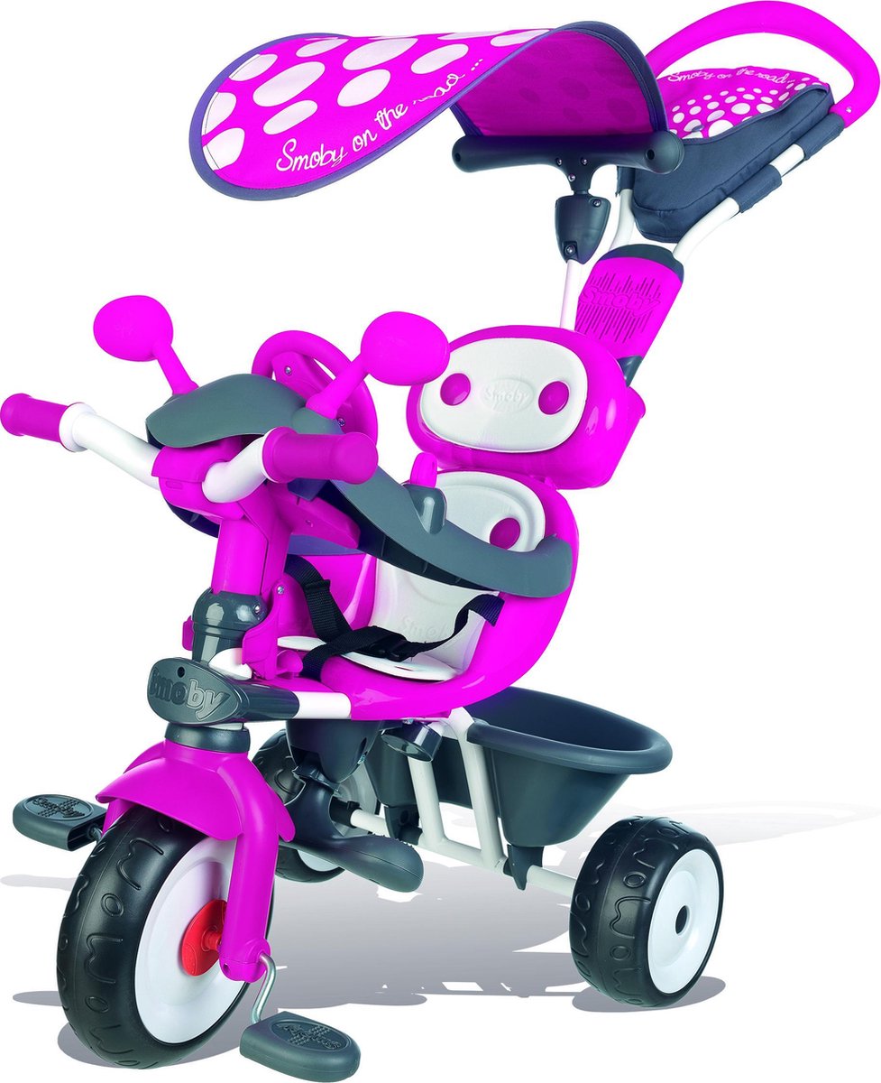 Smoby Baby Driver Roze - Driewieler
