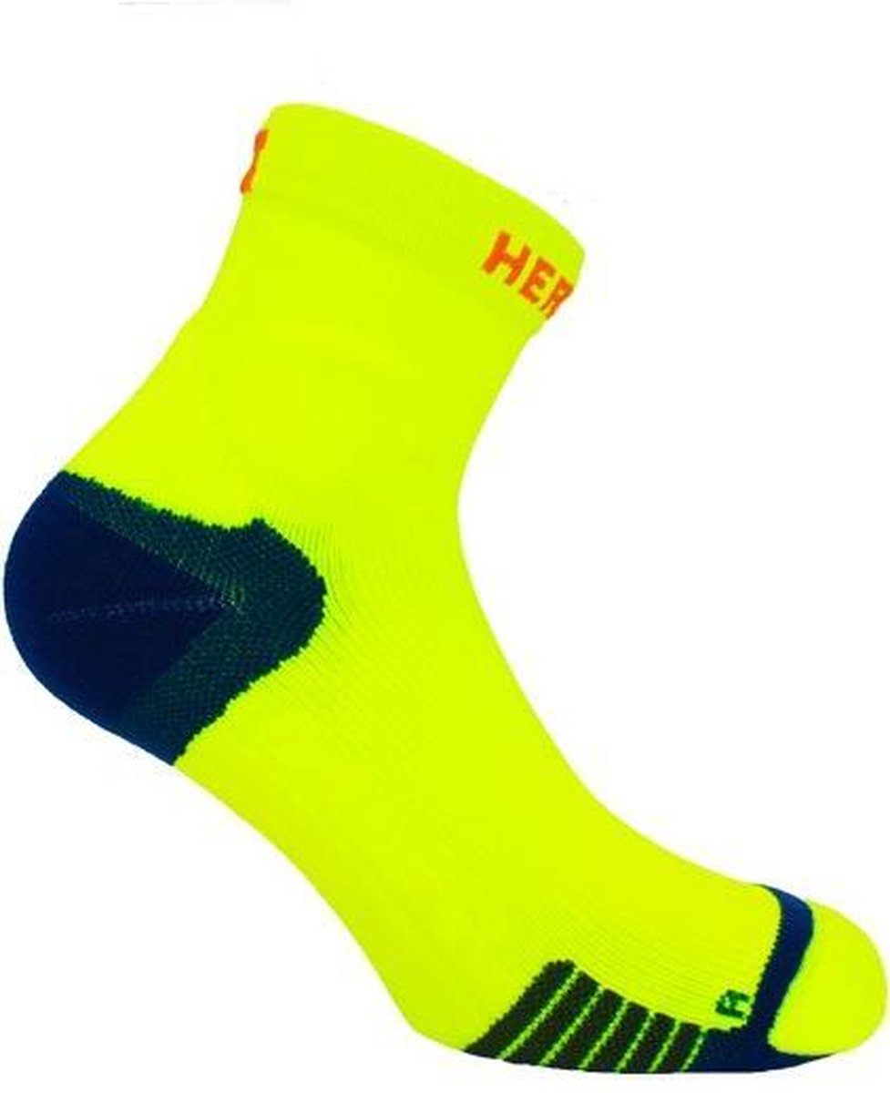 Herzog PRO Compressie Enkelsok - Herzog-neon-geel - 36-38