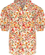 Bloemen Top Creme