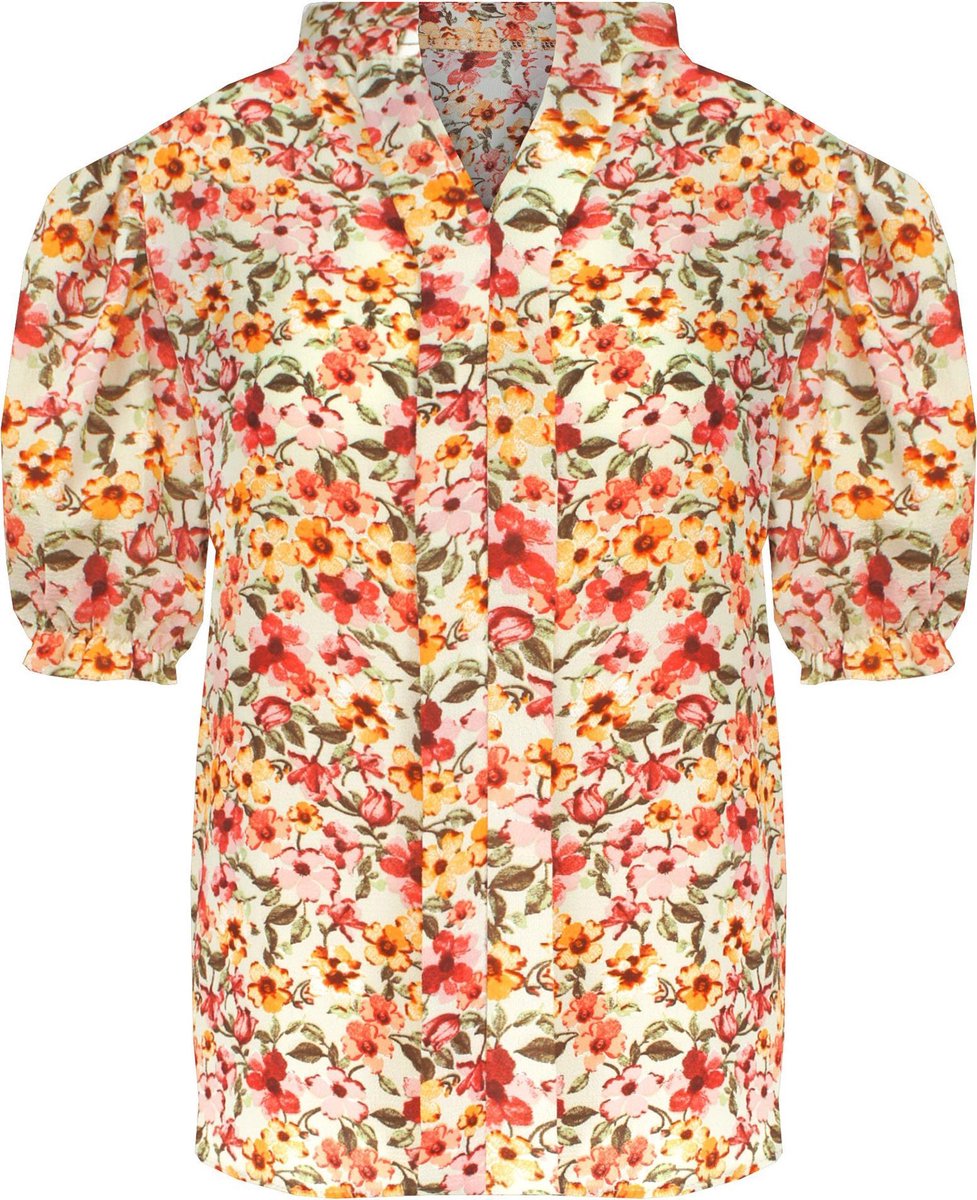 Bloemen Top Creme