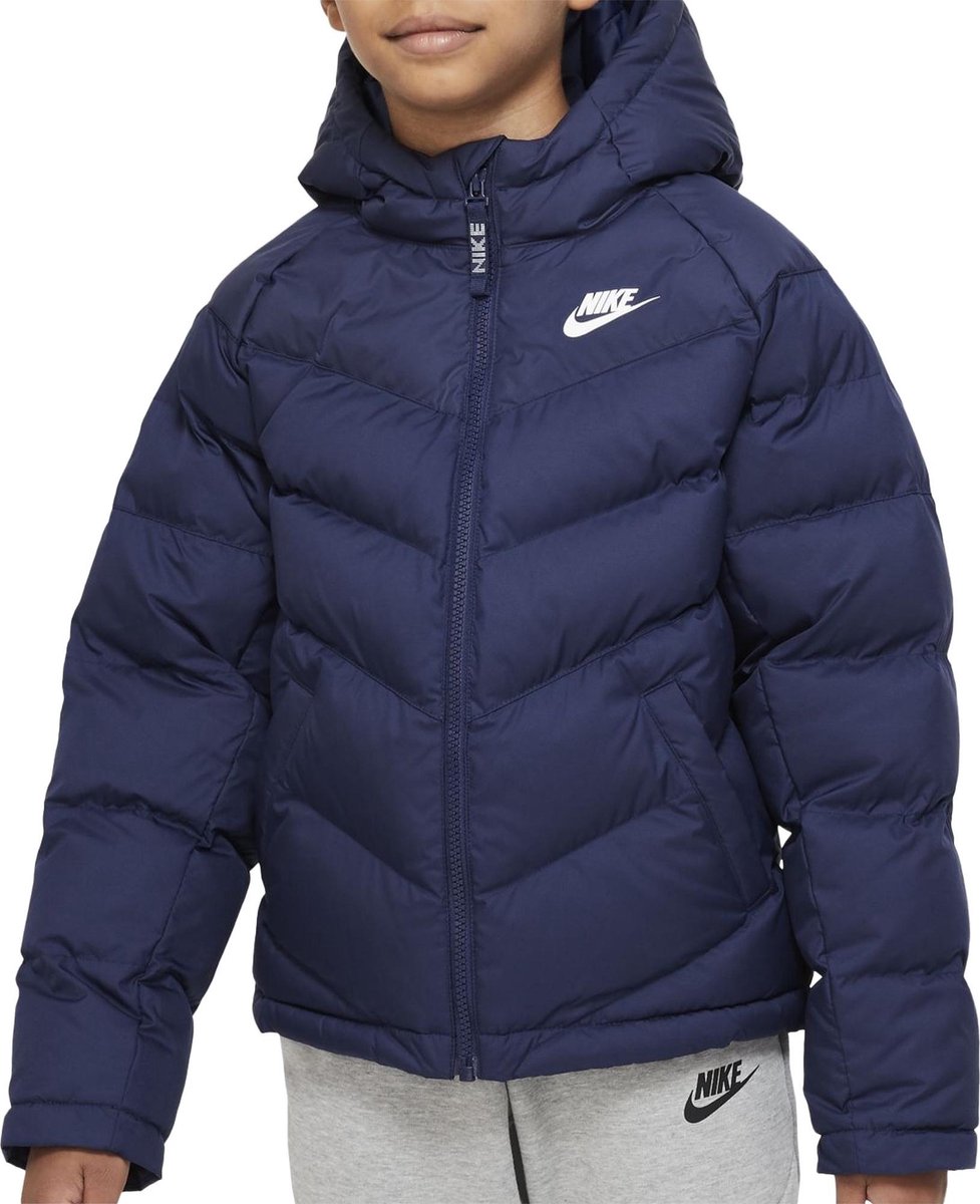 Nike Jas - Unisex - donker blauw 128/140