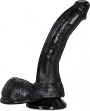 XXLTOYS - Warren - Dildo - Inbrenglengte 20 X 4.9 cm - Black - Uniek Design Realistische Dildo – Stevige Dildo – voor Diehards only - Made in Europe