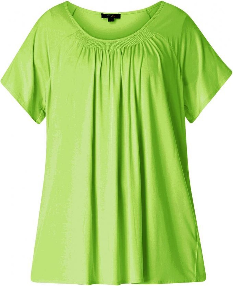 YESTA Yokia T-shirt - Lime - maat 0(46)