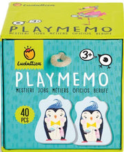 Ludattica Memory Memo Jobs Junior Karton 40 Stuks