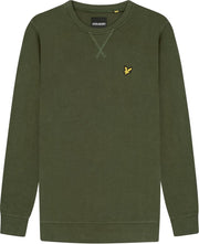 Lyle & Scott - Heren Sweaters Crew Neck Sweatshirt - Groen - Maat S