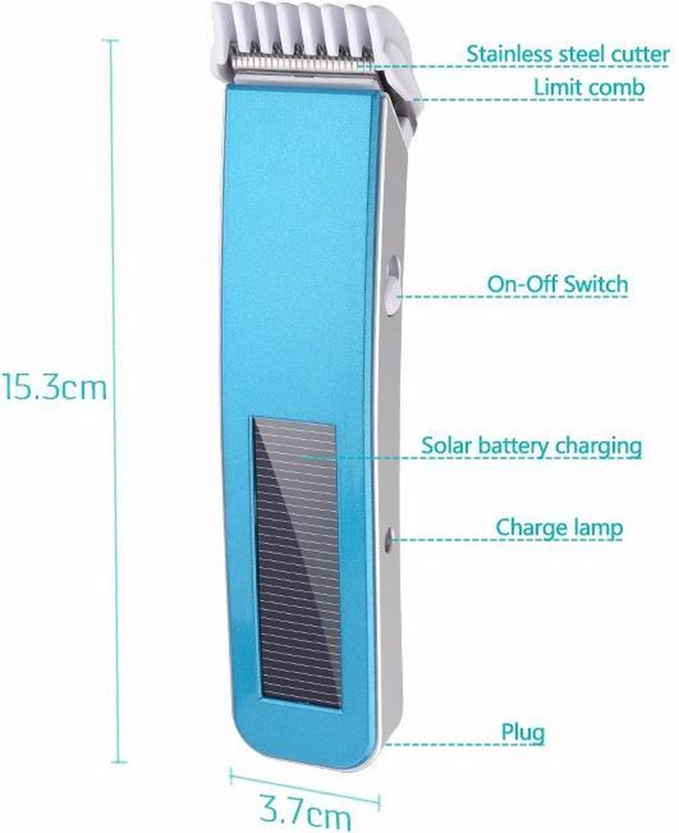 Kemei KM-578 Electric Hair and Beard trimmer – Tondeuse – Tondeuse draadloos – Oplaadbaar - Tondeuse mannen – Trimmer – Tondeuse mannen haartrimmer – Tondeuse haar – Scheerapparaat mannen