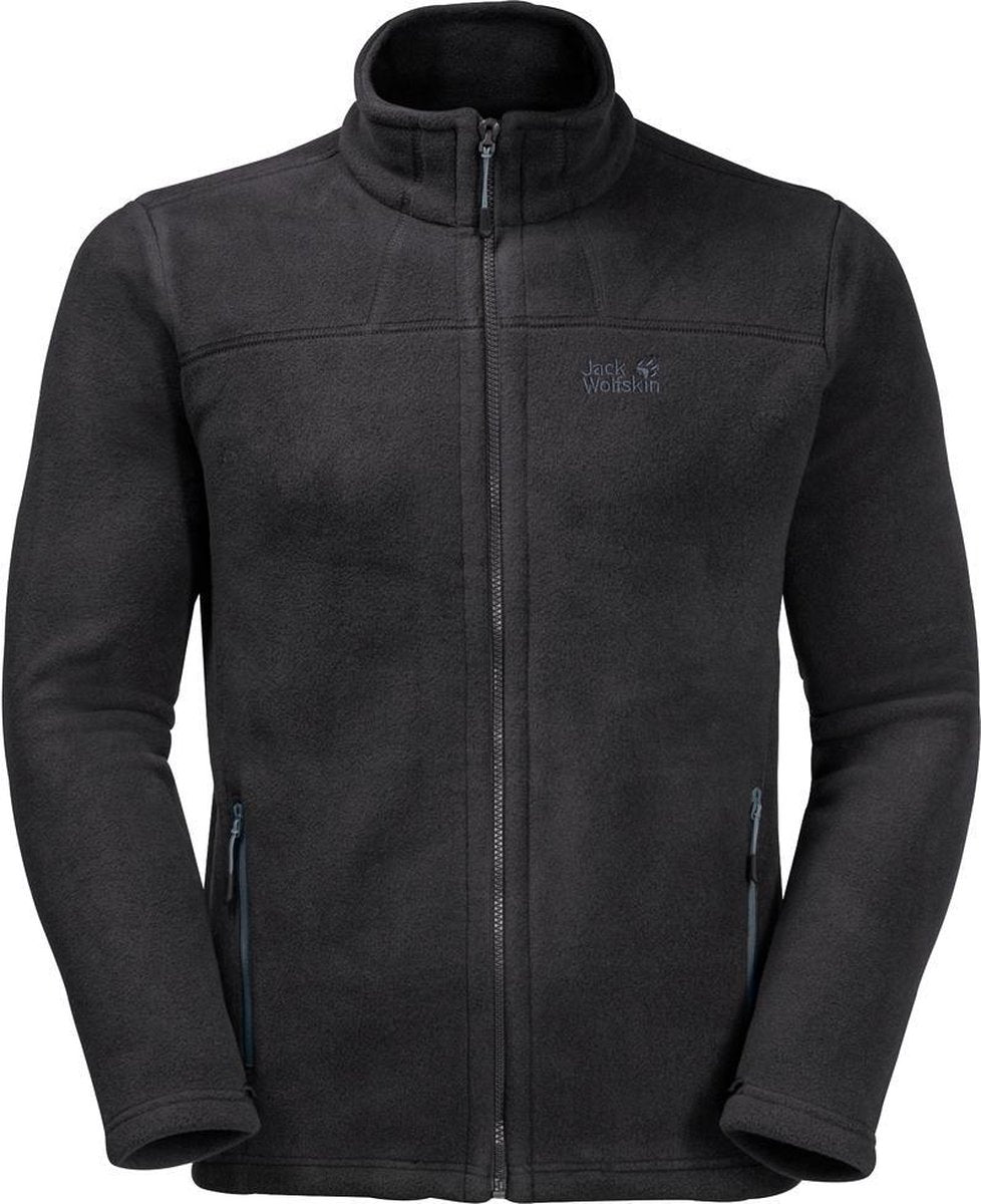 Jack Wolfskin Thunder Bay Heren Vest - Black - Maat S