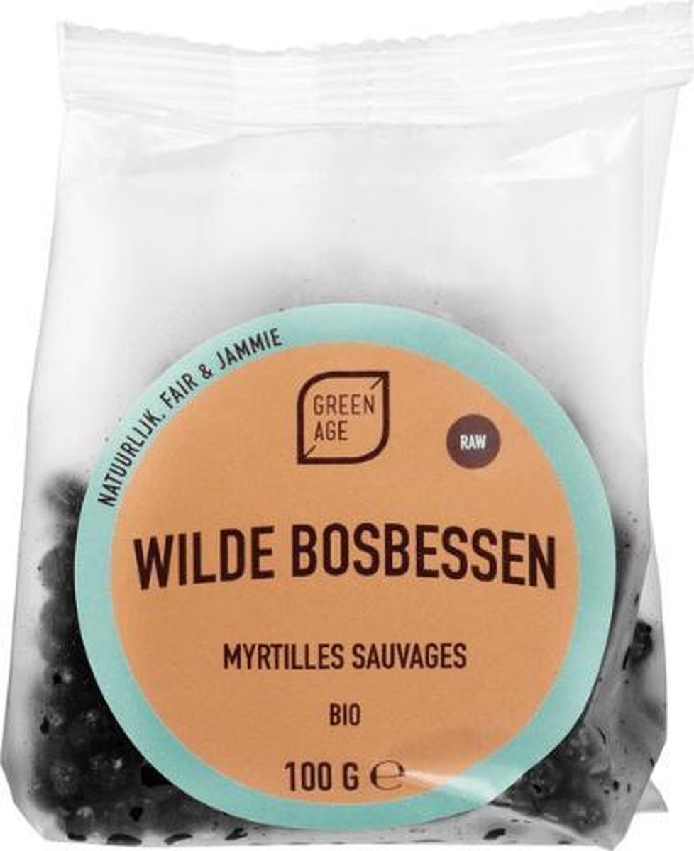 Wilde bosbessen GreenAge - Zakje 100 gram