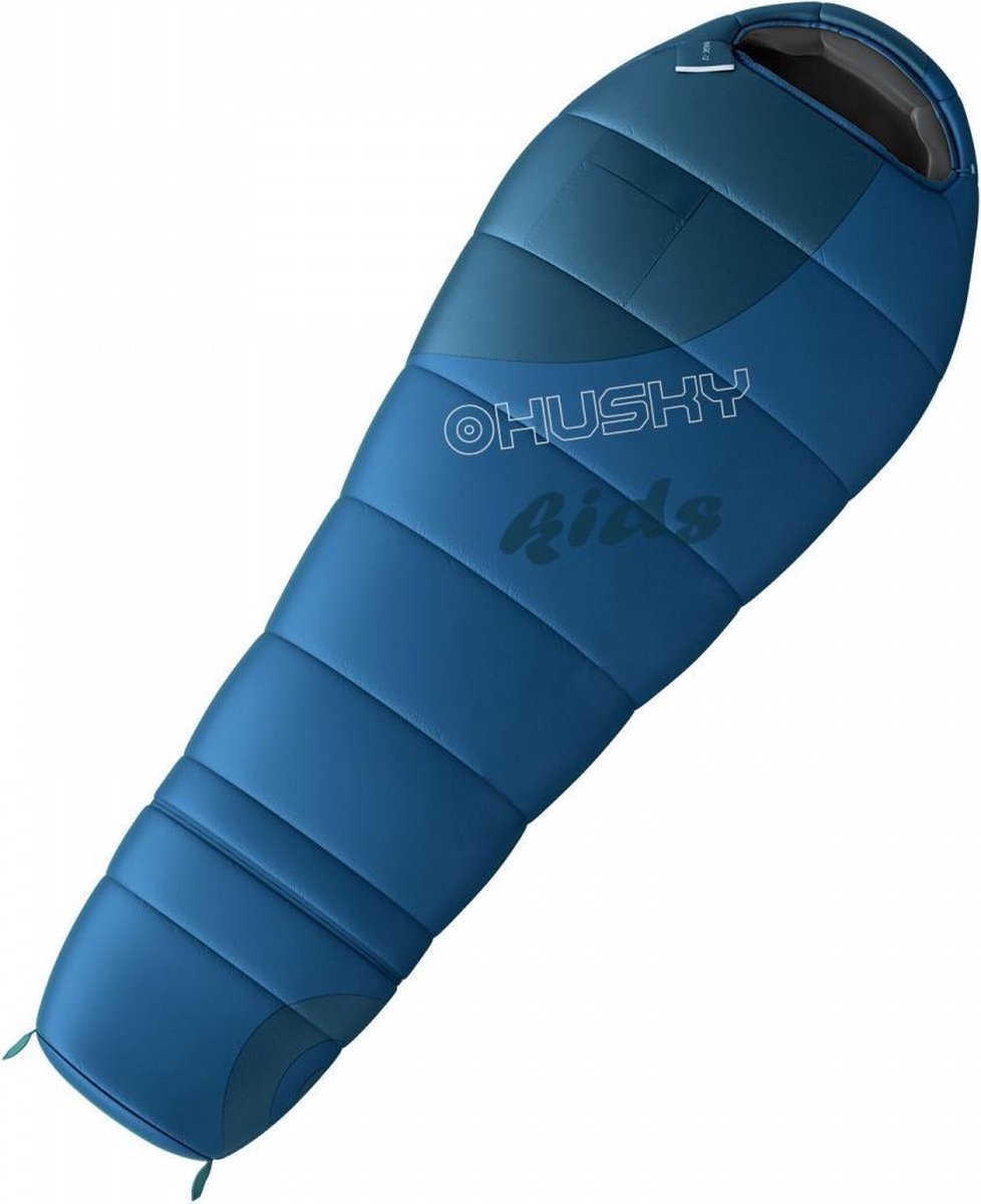 Husky mummyslaapzak voor kinderen Magic 2 in 1 (180 / 150 cm) - Blauw