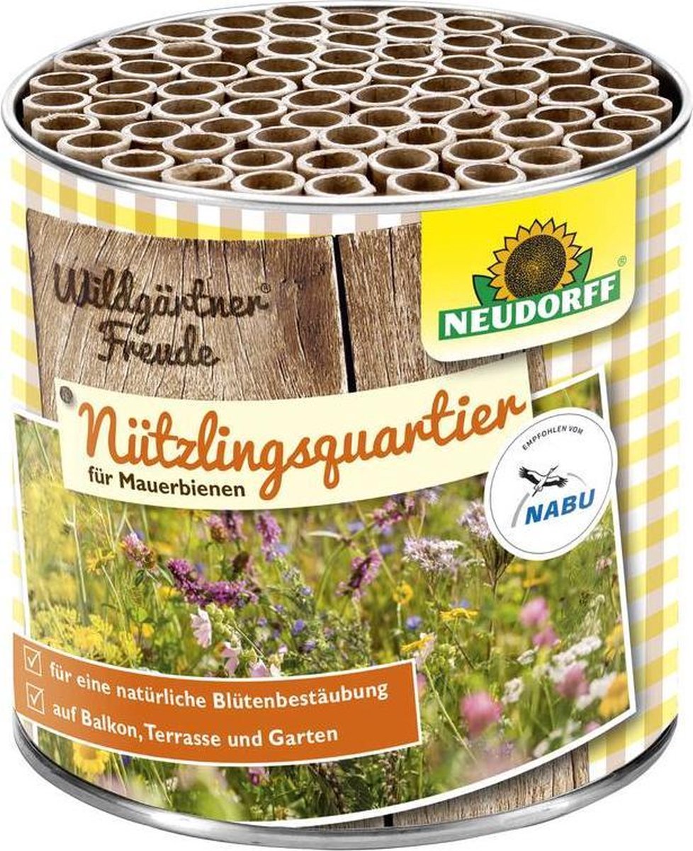 Neudorff Weldadige Bijen voor Muurbijen Wild Gardeners Delight