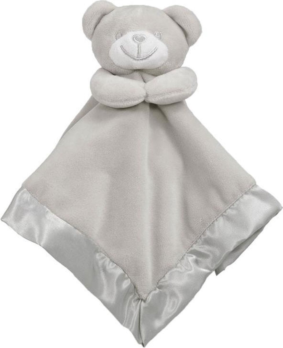 Soft Touch Knuffeldoekje Beertje 38 Cm Grijs