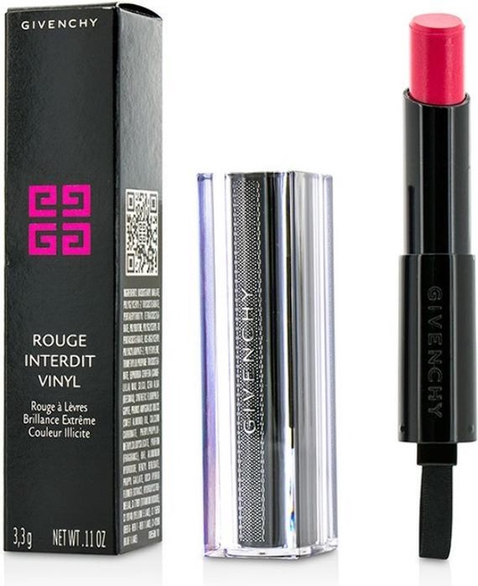Givenchy Rouge Interdit Vinyl Lipstick 3.3g - 06 Rose Sulfureux