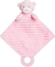 Doudou + Bijtring "Ellie" roze