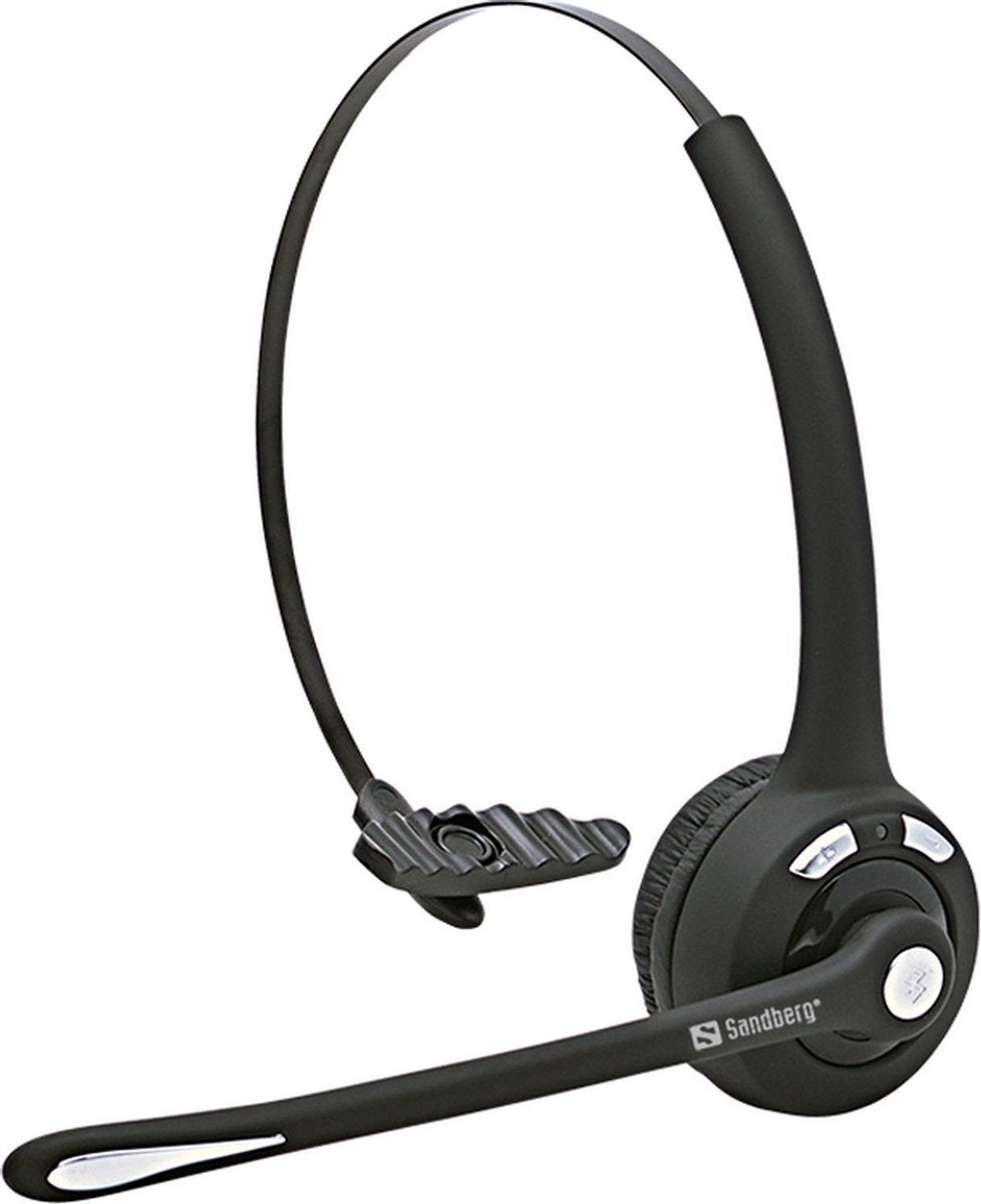 Sandberg 126-23 hoofdtelefoon/headset Hoofdband Bluetooth Zwart
