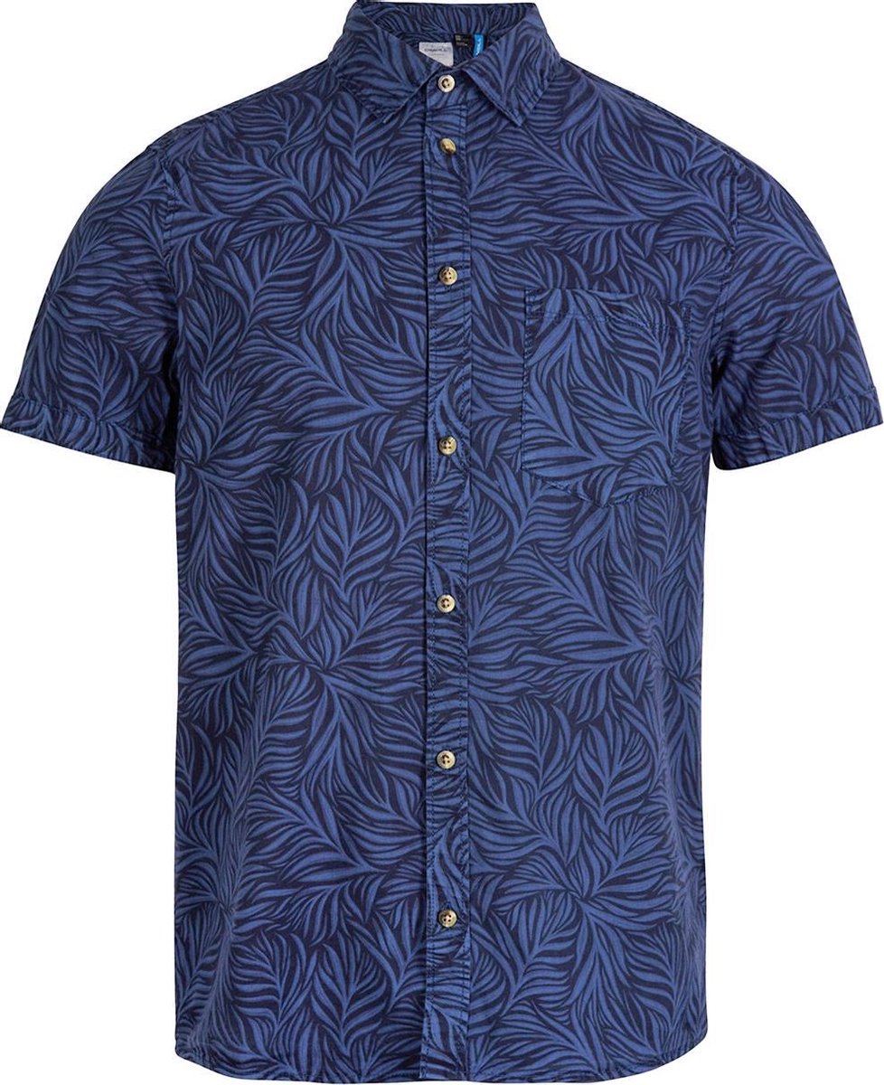 Leave Now Shortsleeve Shirt 1a1310 5900 Blue Aop