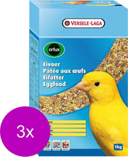 Versele-Laga Orlux Eivoer Droog Kanarie - Vogelvoer - 3 x 1 kg Geel