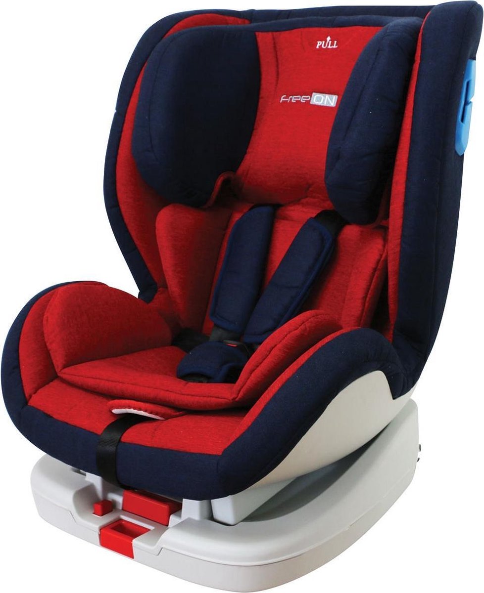 Autostoel FreeOn Elisa met isoFix Rood-Blauw (9-25kg)