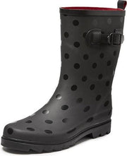 Regenlaars Gevavi Boots | Anna Dameslaars Rubber | Maat 39 | Zwart