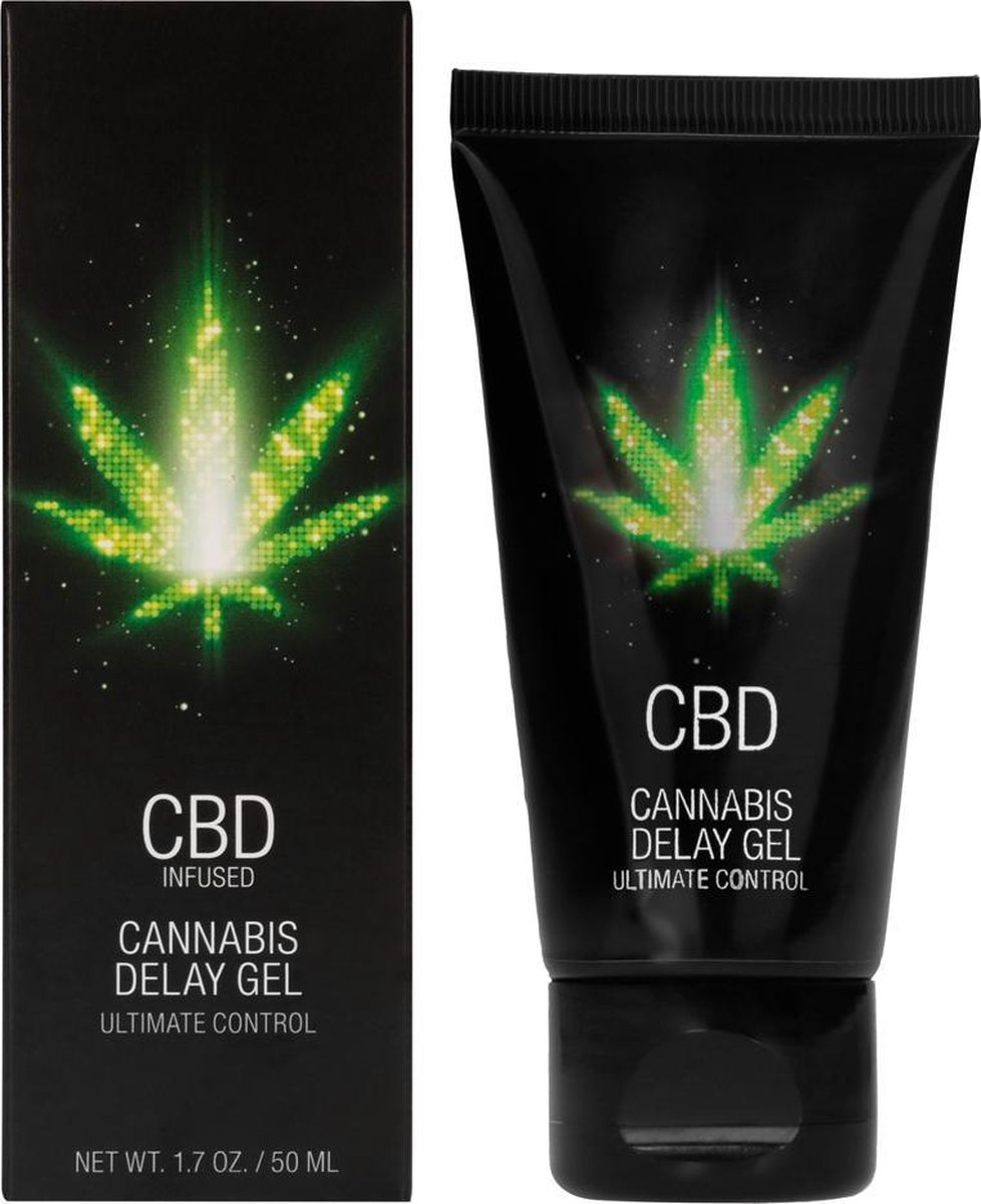 Shots Pharmquests CBD Cannabis Delay Gel tegen vroegtijdige Zaadlozing- 50 ml