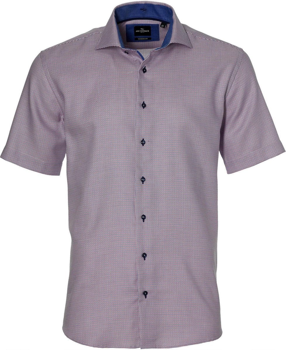 Jac Hensen Overhemd - Modern Fit - Rood - 48