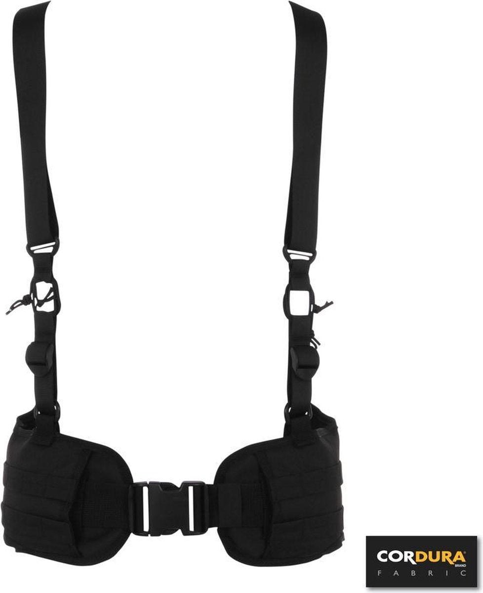 101inc Suspender Combat Belt Cordura zwart