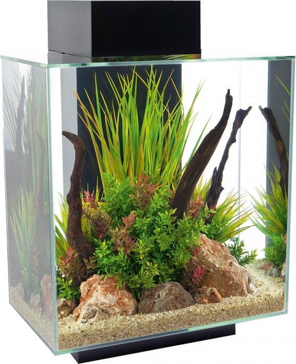 Fluval edge ii 2.0 aquariumkit 46l Zwart 43x26x58cm